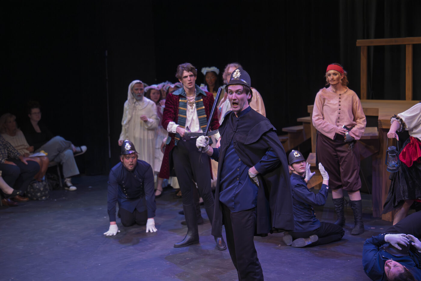 Sergeant amid Pirate King and ensemble